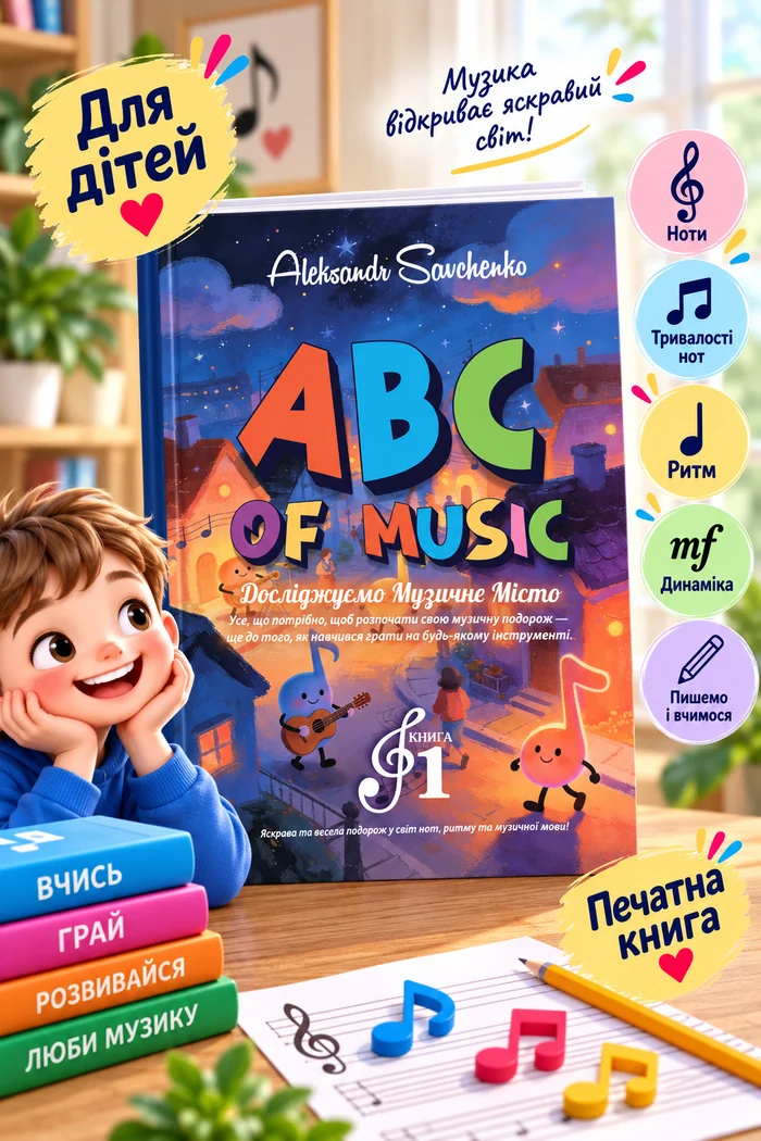 ABC of Music, книга 1 - обкладинка